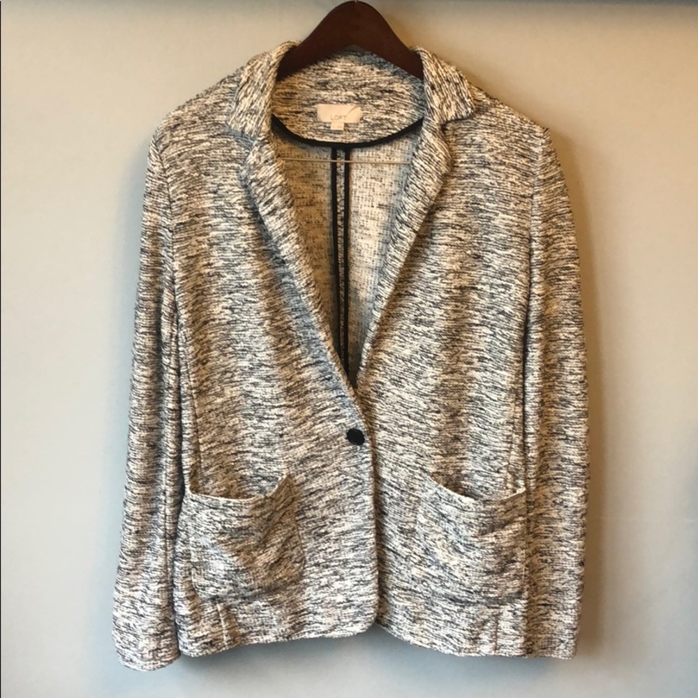 LOFT SWEATER COAT SIZE 8